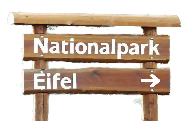 Nationalparkschild