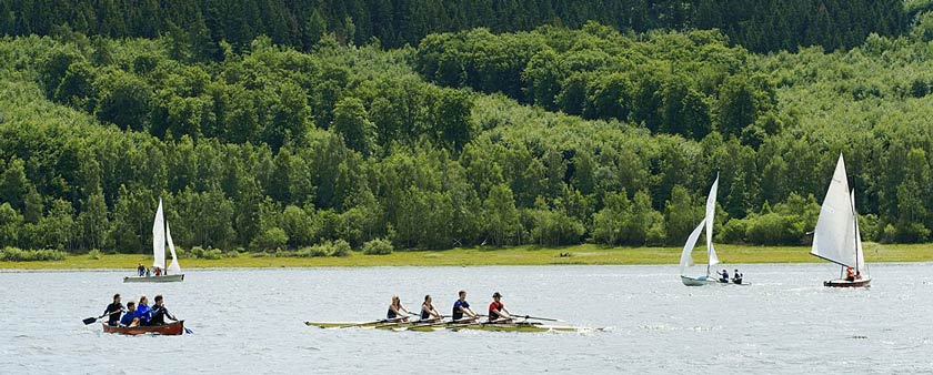 Segeln auf dem Rursee