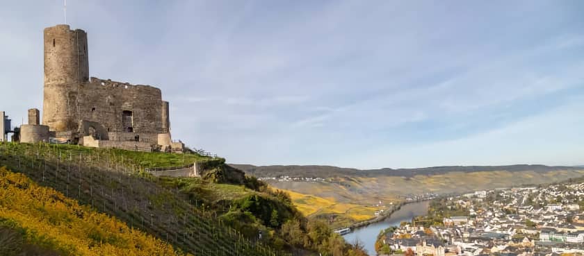 Burgruine Landshut Panorama