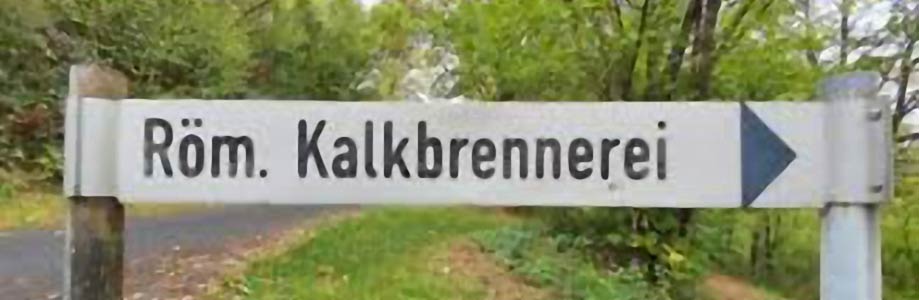 Ortsschild Kalkbrennerei