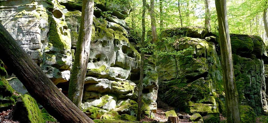 Teufelsschlucht Panorama